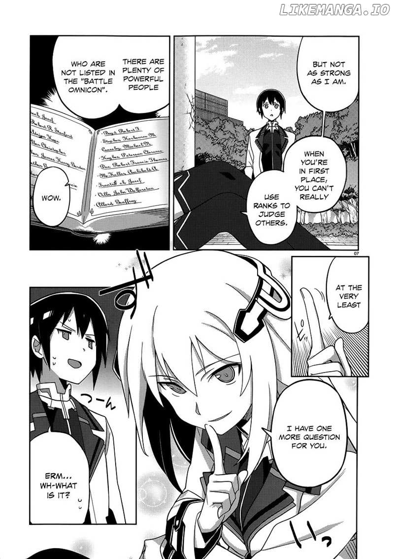 Gakusen Toshi Asterisk chapter 5 - page 8