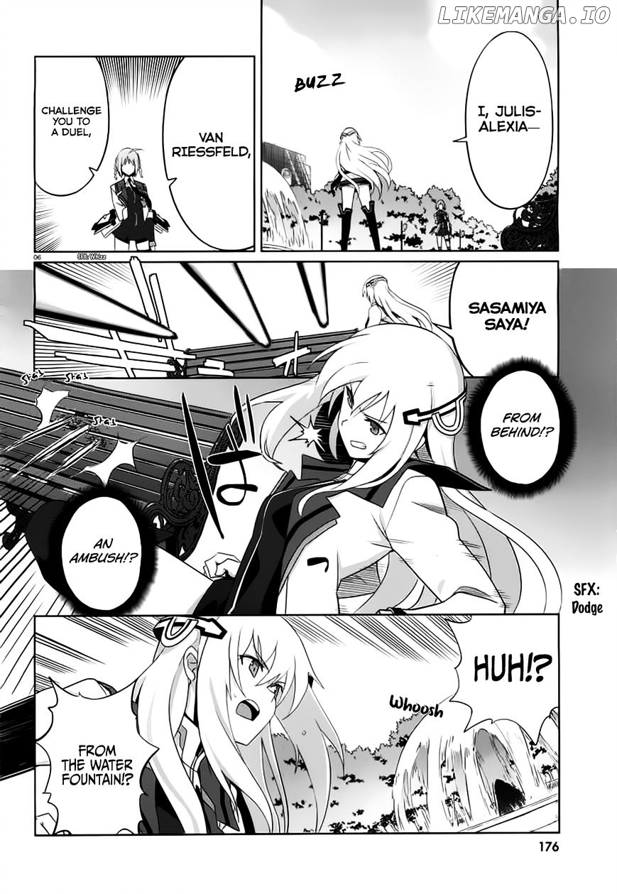 Gakusen Toshi Asterisk chapter 8 - page 4