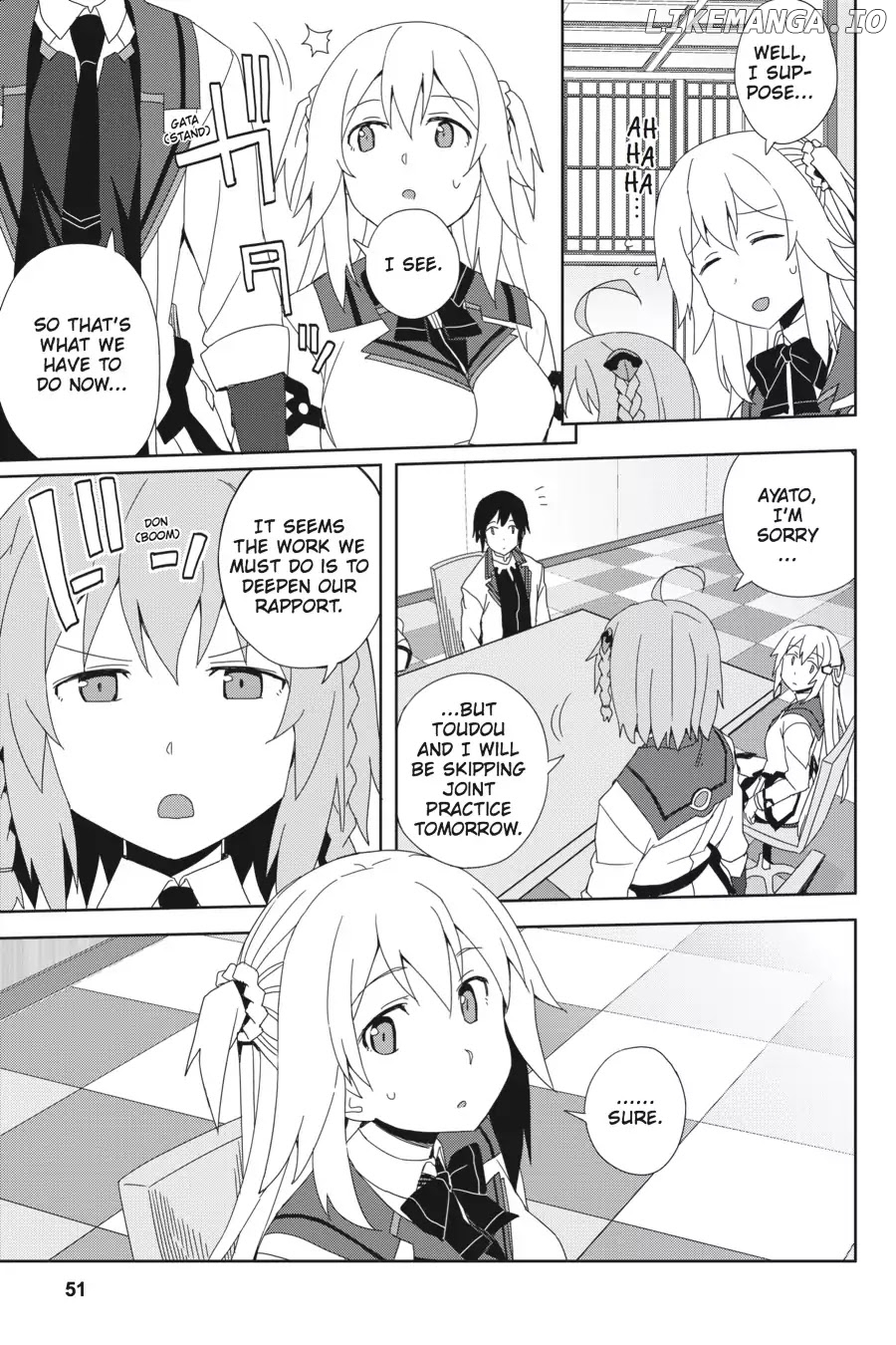 Gakusen Toshi Asterisk chapter 33 - page 7