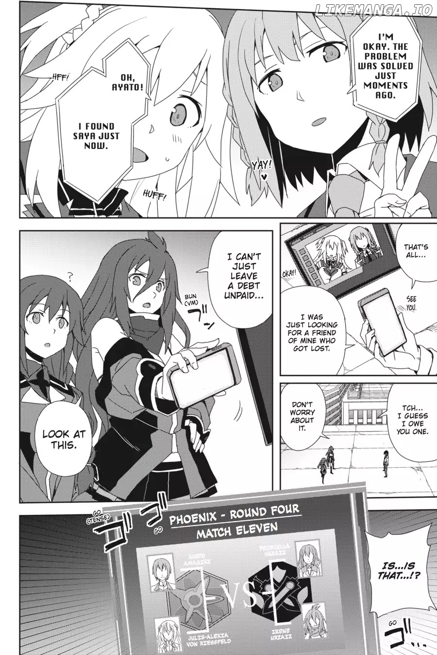 Gakusen Toshi Asterisk chapter 34 - page 20