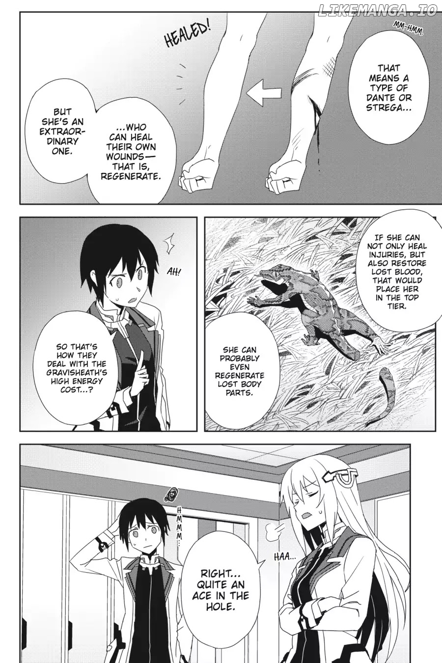 Gakusen Toshi Asterisk chapter 34 - page 4