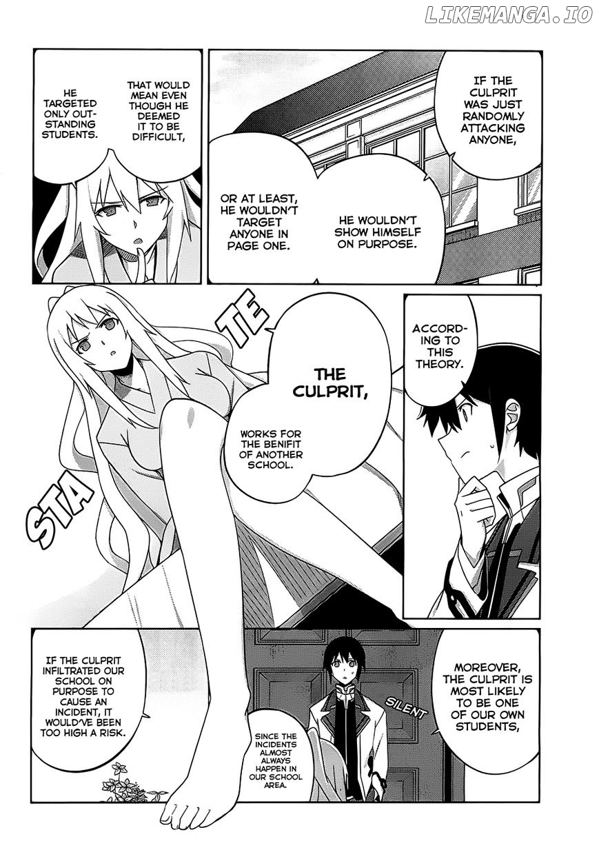 Gakusen Toshi Asterisk chapter 11 - page 9