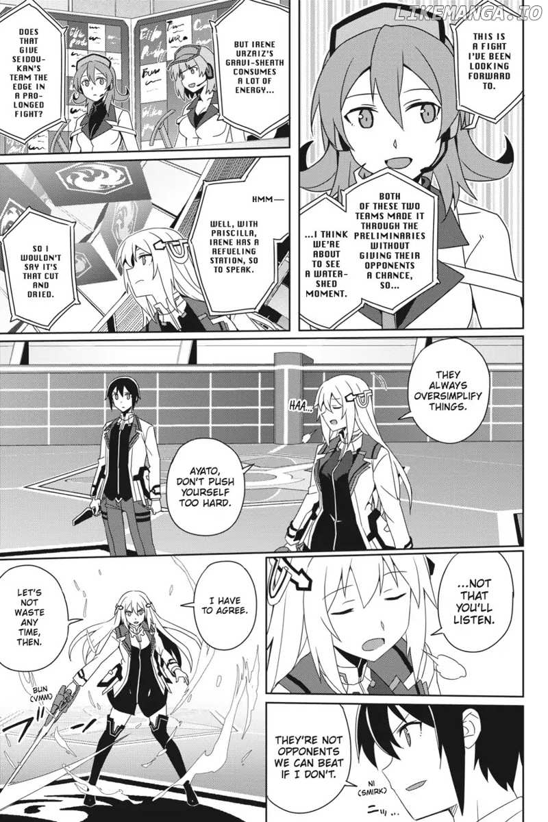 Gakusen Toshi Asterisk Chapter 36 - page 9