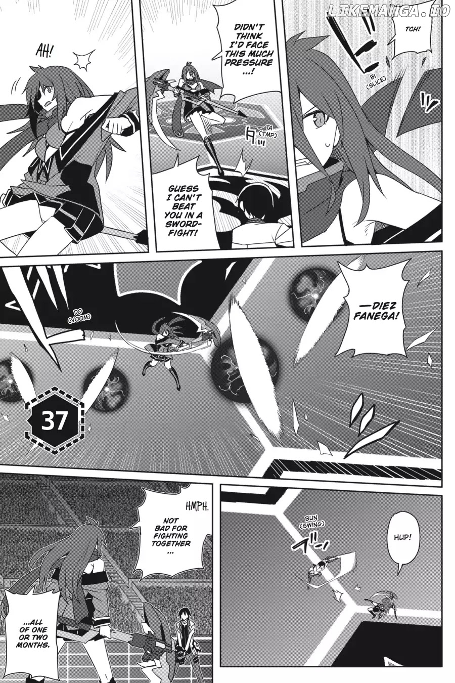 Gakusen Toshi Asterisk chapter 37 - page 1