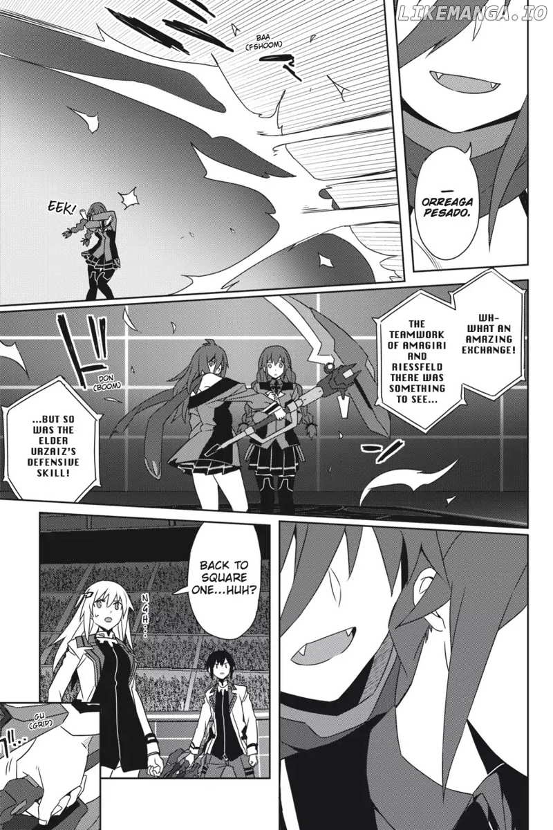 Gakusen Toshi Asterisk chapter 37 - page 3