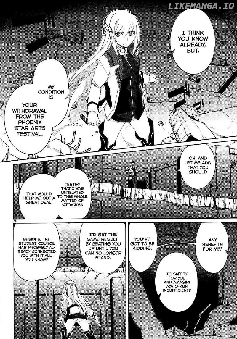 Gakusen Toshi Asterisk chapter 16 - page 9