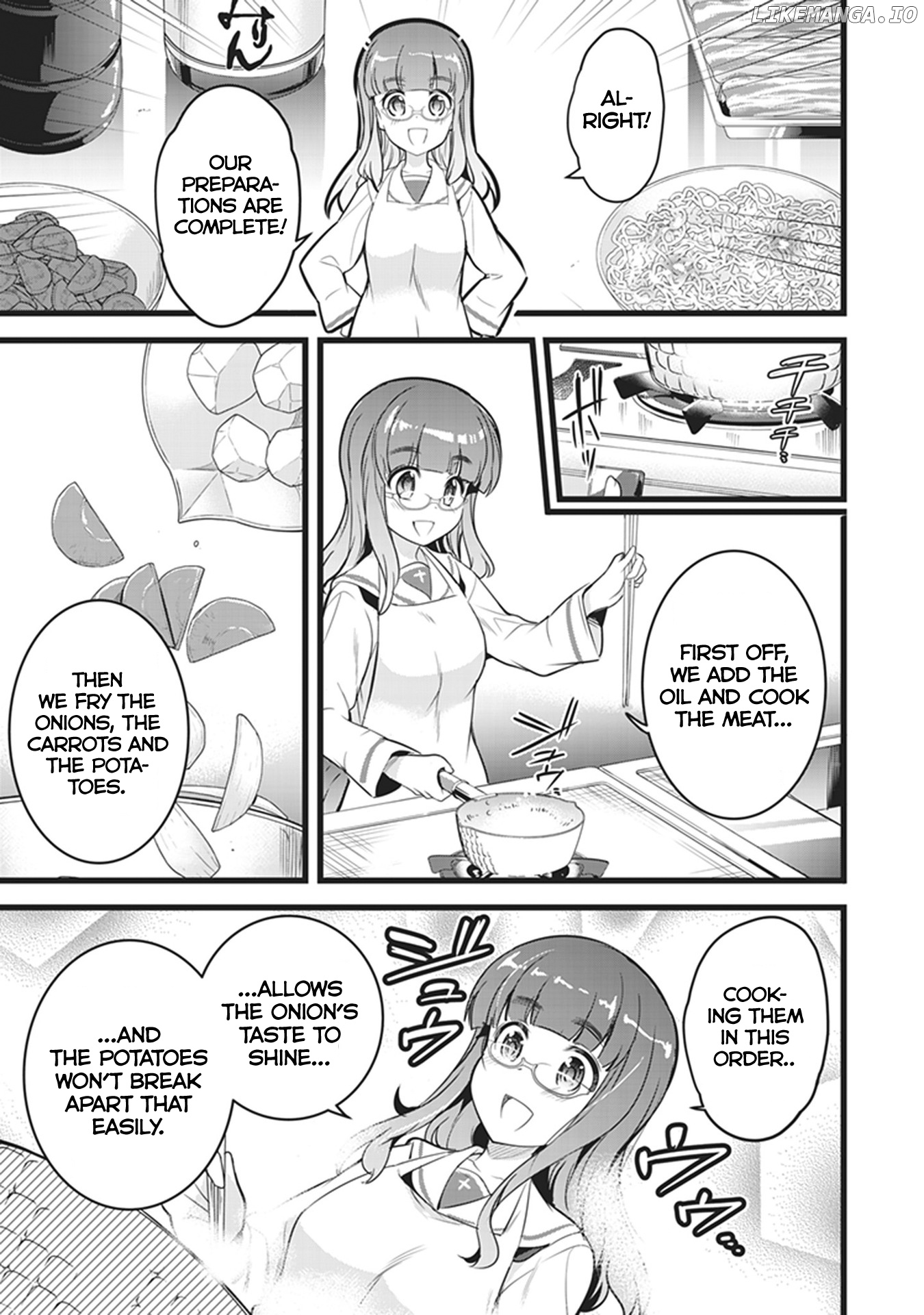 GIRLS und PANZER das FINALE - Keizoku High School&rsquo;s Starving Art of Dining chapter 2 - page 17