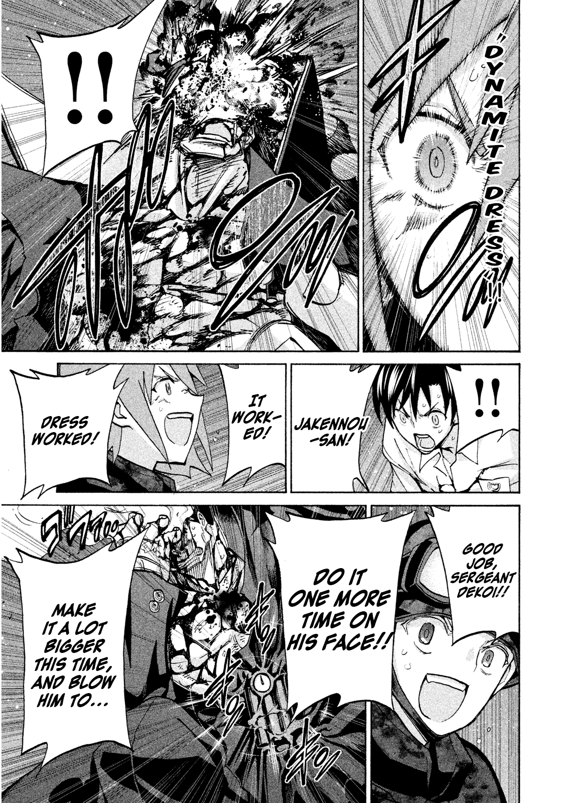 Sentou Hakai Gakuen Dangerosu chapter 35 - page 39