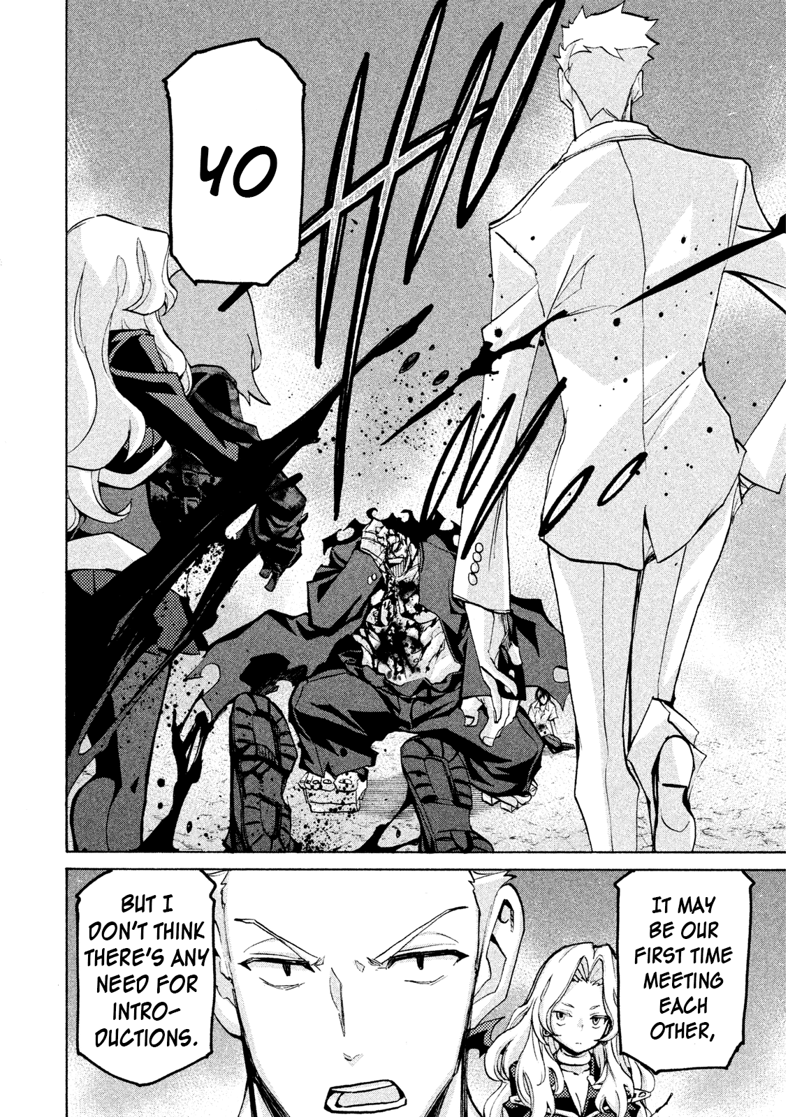 Sentou Hakai Gakuen Dangerosu chapter 35 - page 42