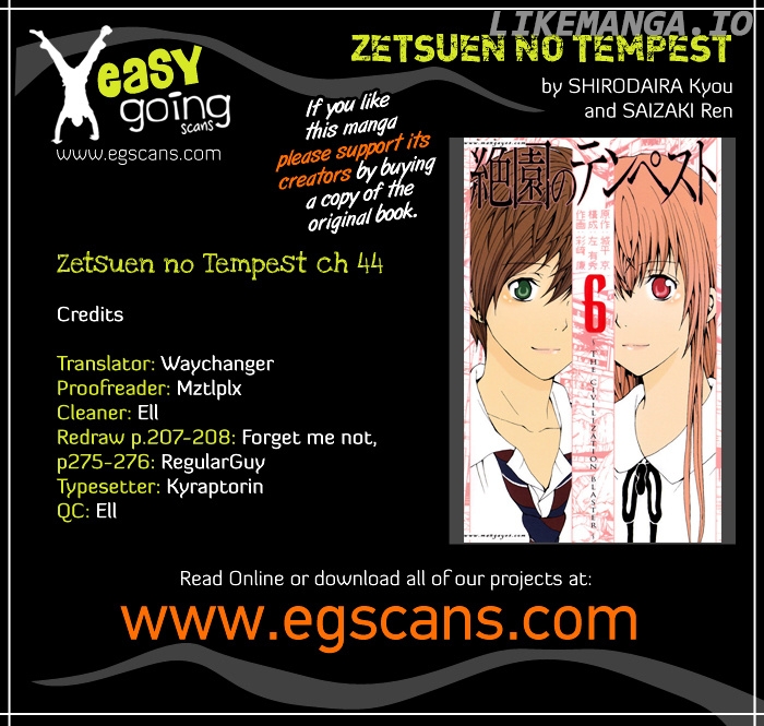 Zetsuen no Tempest chapter 44 - page 1