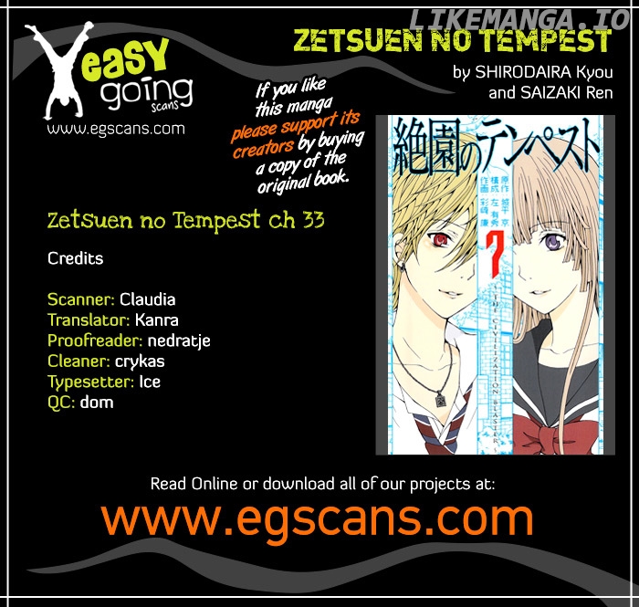 Zetsuen no Tempest chapter 33 - page 1