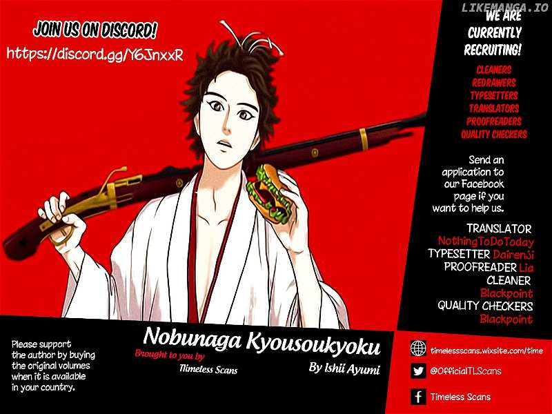 Nobunaga Kyousoukyoku chapter 43 - page 1