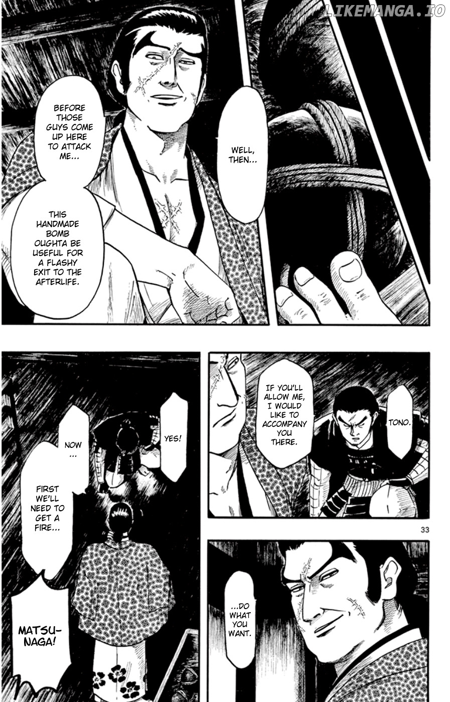 Nobunaga Kyousoukyoku chapter 68 - page 33