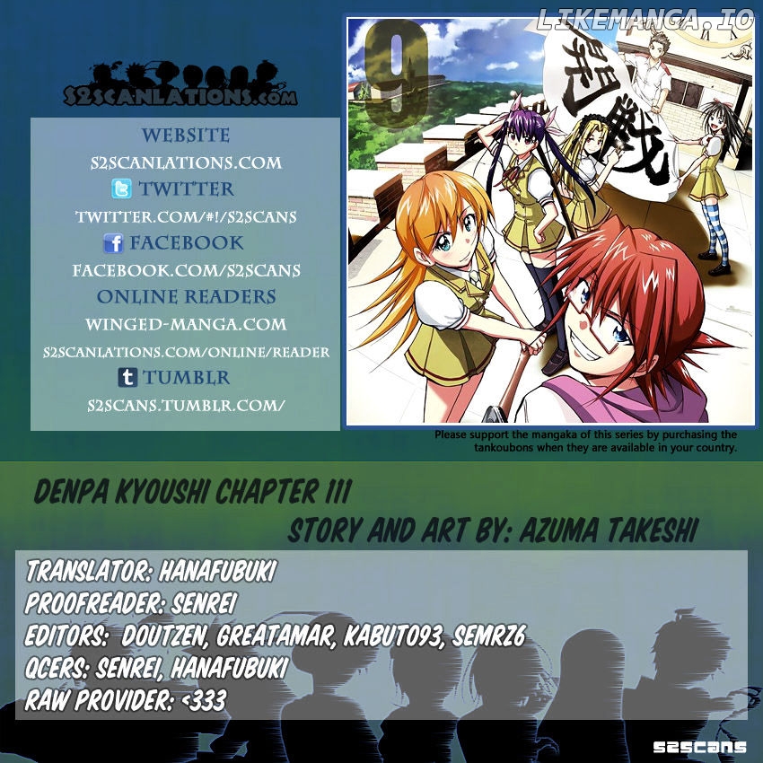 Denpa Kyoushi chapter 111 - page 1