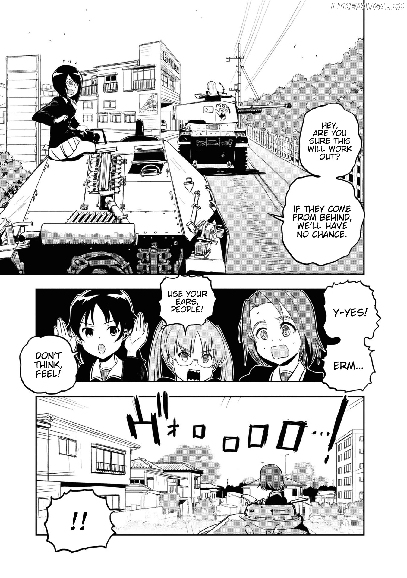 Girls Und Panzer - Ribbon no Musha chapter 61 - page 17