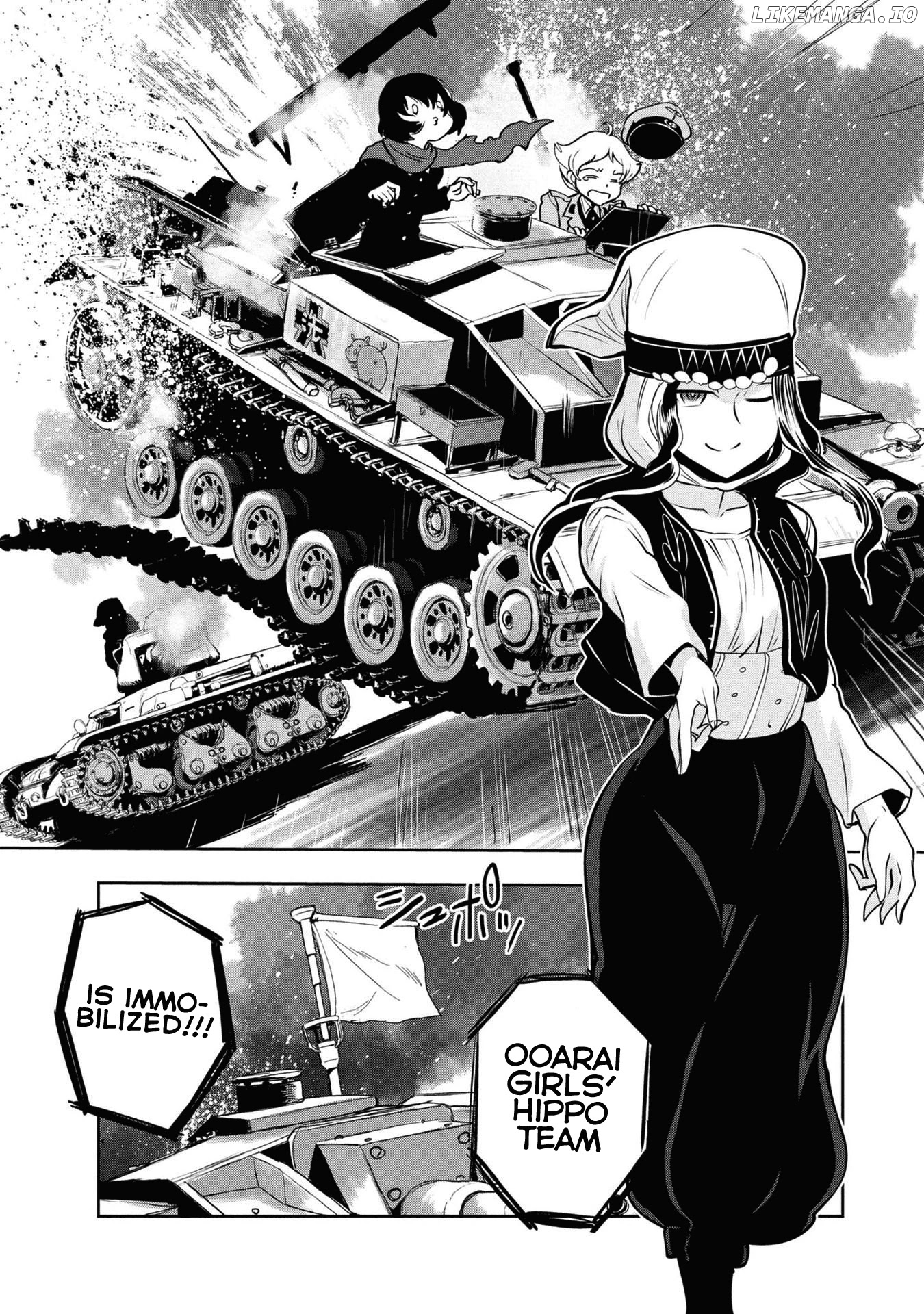 Girls Und Panzer - Ribbon no Musha chapter 61 - page 22