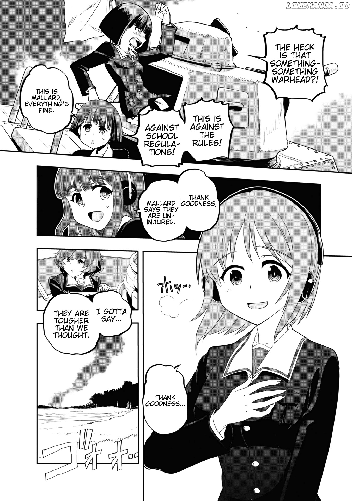 Girls Und Panzer - Ribbon no Musha chapter 61 - page 47