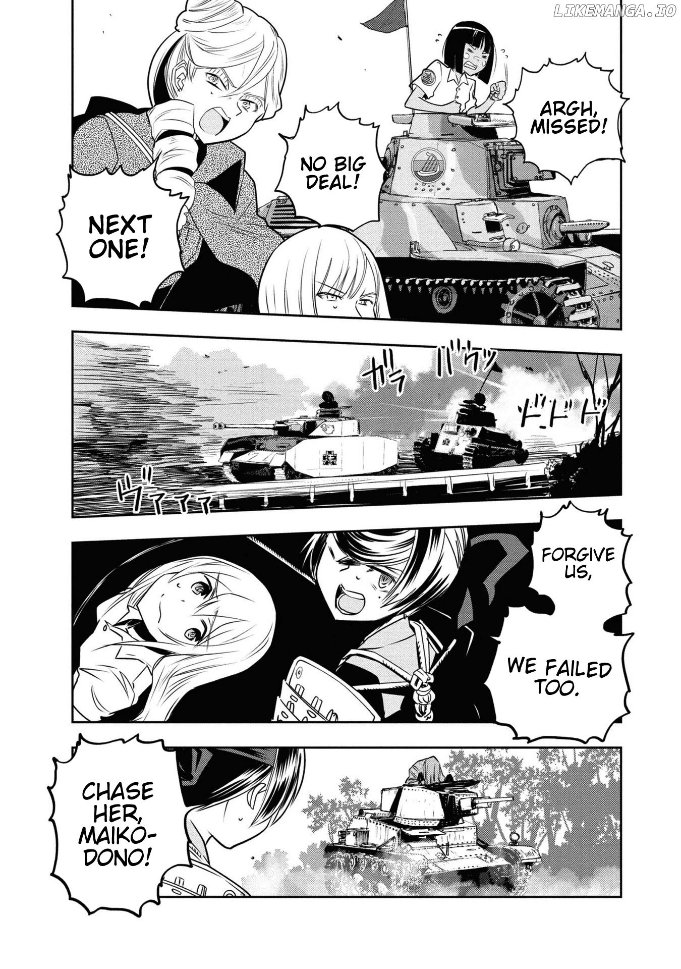 Girls Und Panzer - Ribbon no Musha chapter 62 - page 12