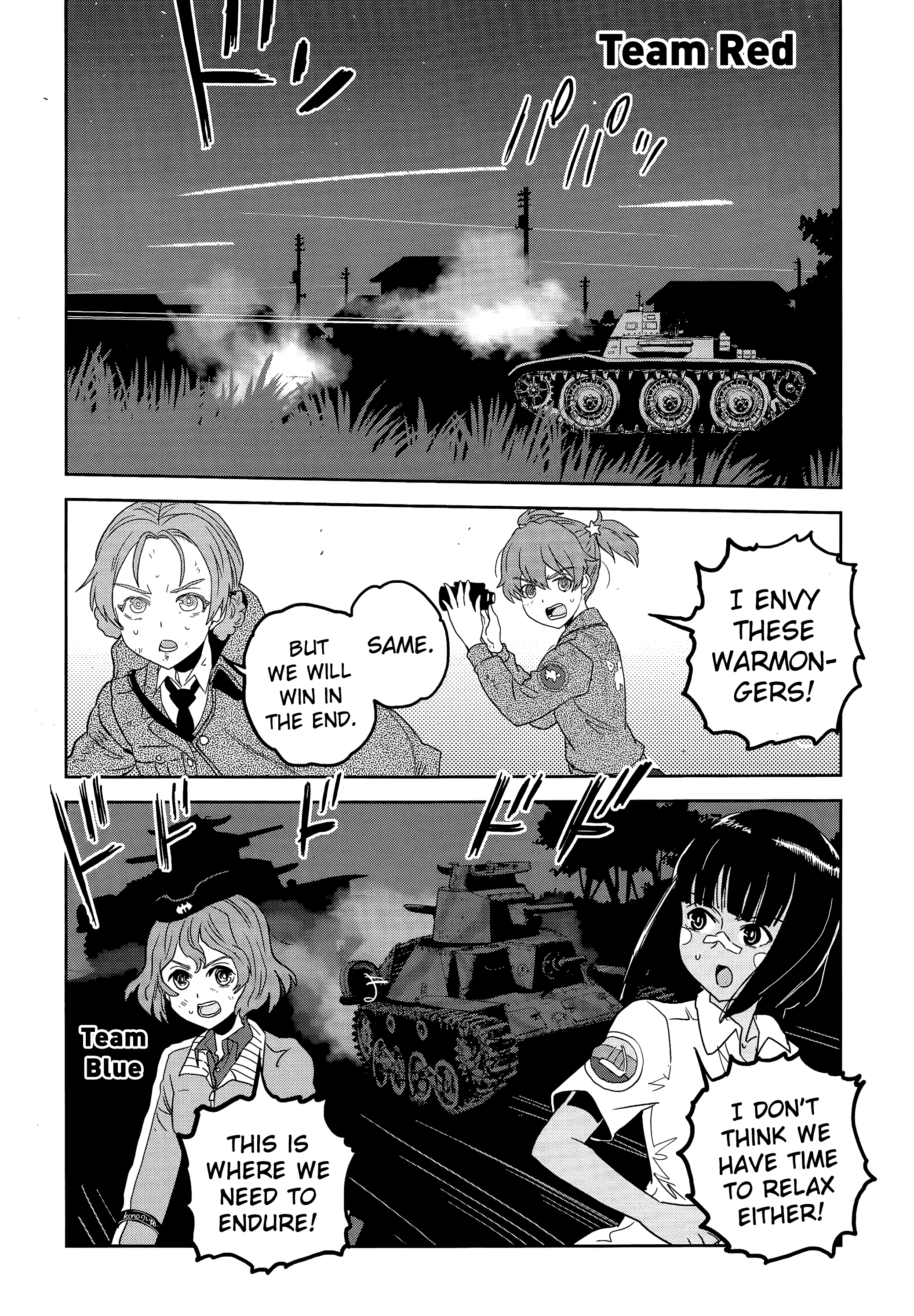 Girls Und Panzer - Ribbon no Musha chapter 42 - page 22