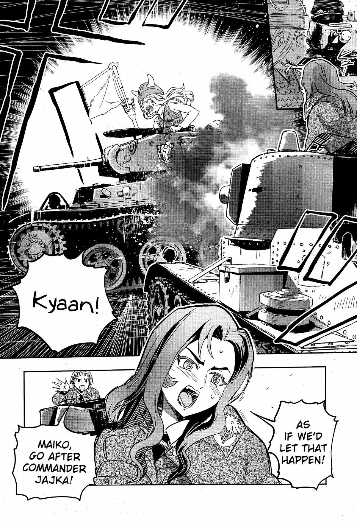 Girls Und Panzer - Ribbon no Musha chapter 49 - page 13