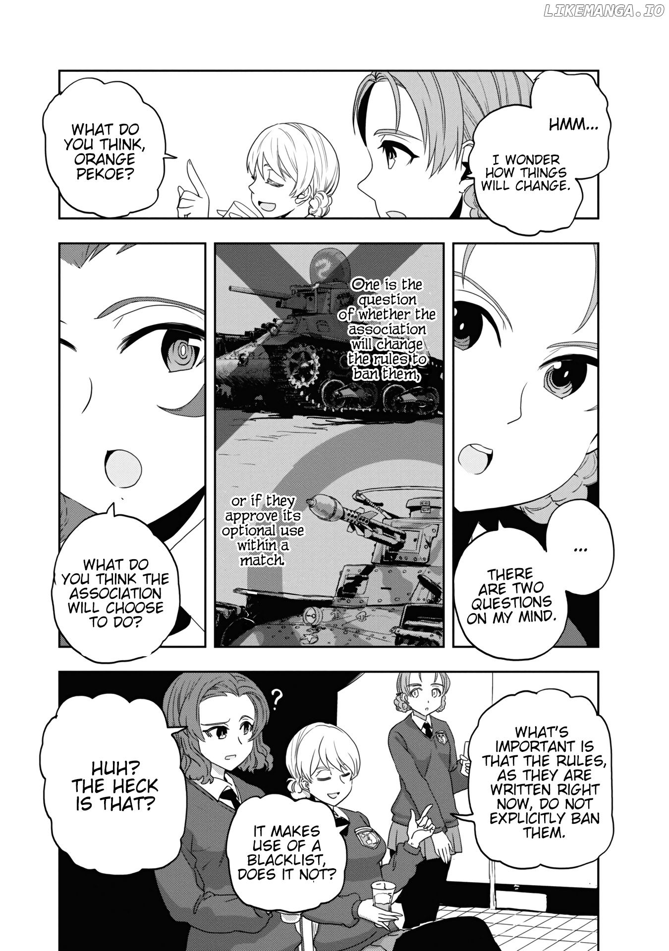 Girls Und Panzer - Ribbon no Musha chapter 59 - page 7