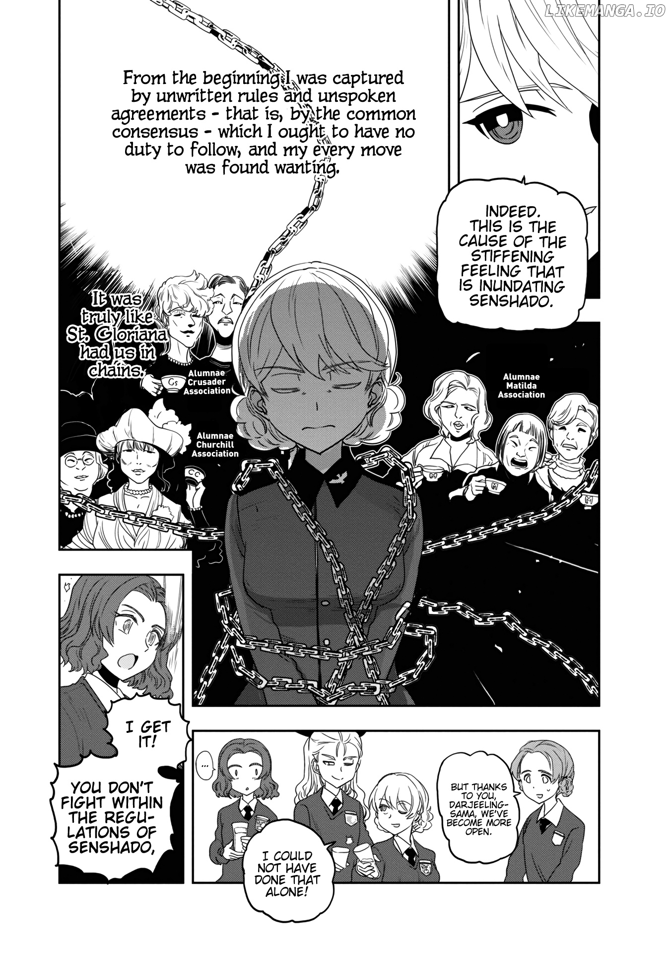 Girls Und Panzer - Ribbon no Musha chapter 59 - page 9