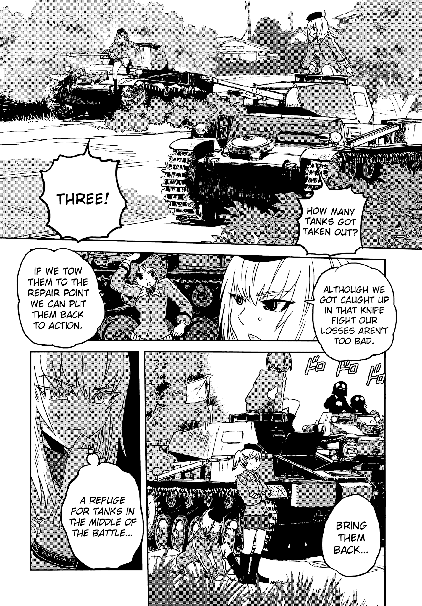 Girls Und Panzer - Ribbon no Musha chapter 36 - page 27