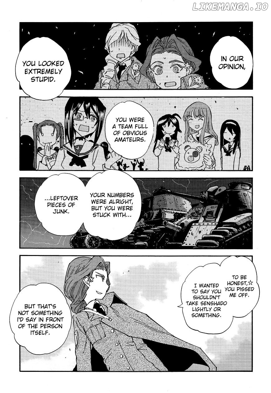 Girls Und Panzer - Ribbon no Musha chapter 24 - page 22