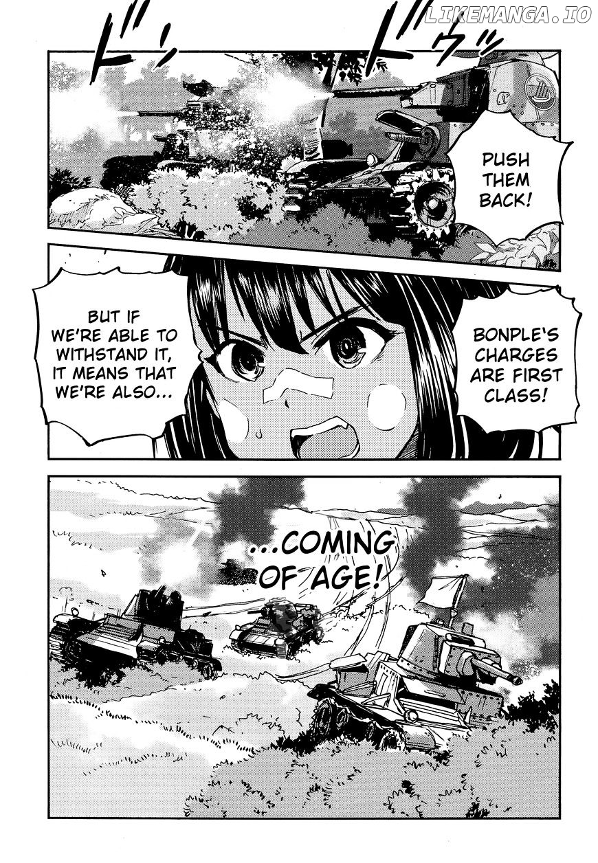 Girls Und Panzer - Ribbon no Musha chapter 24 - page 32