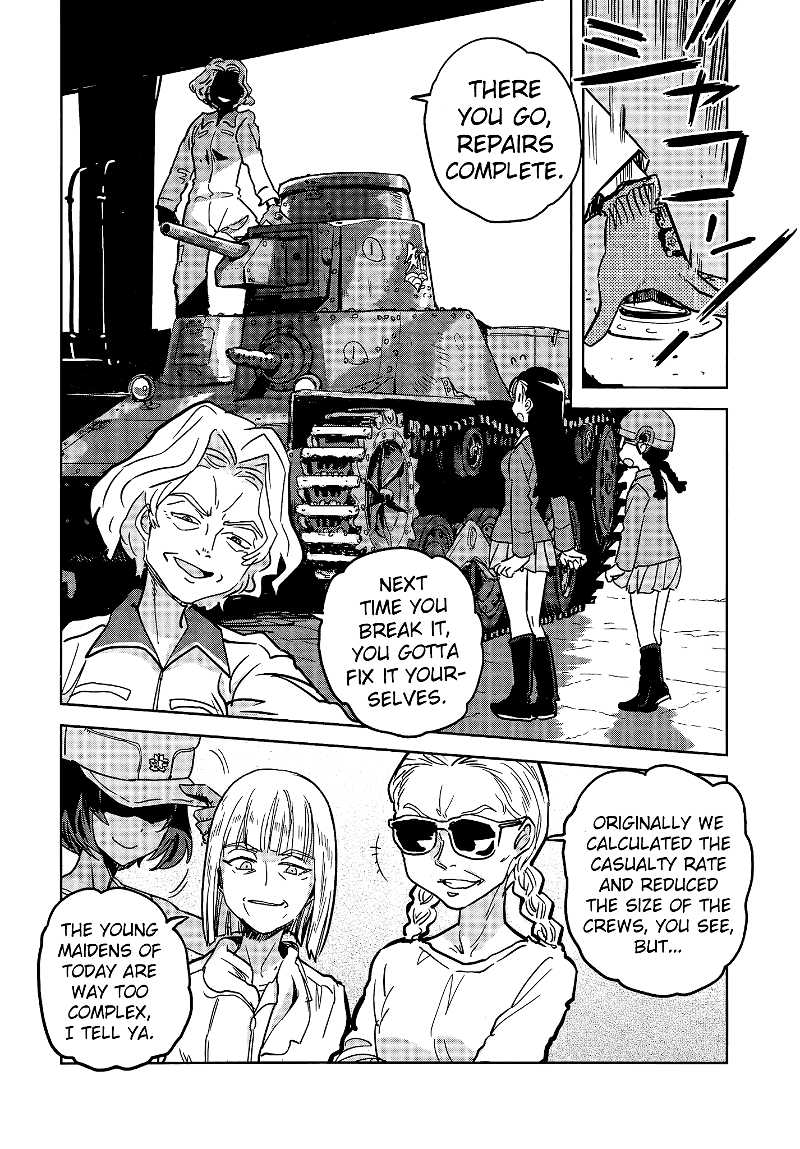Girls Und Panzer - Ribbon no Musha chapter 37 - page 14