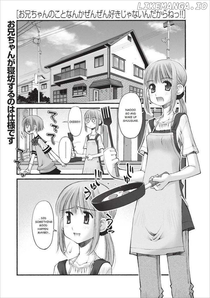 Oniichan No Koto Nanka Zenzen Suki Ja Nai N Da Kara Ne chapter 12 - page 2