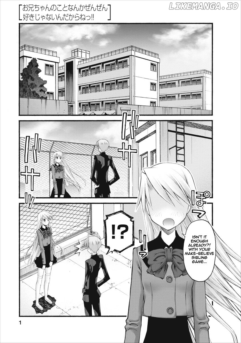 Oniichan No Koto Nanka Zenzen Suki Ja Nai N Da Kara Ne chapter 65 - page 1