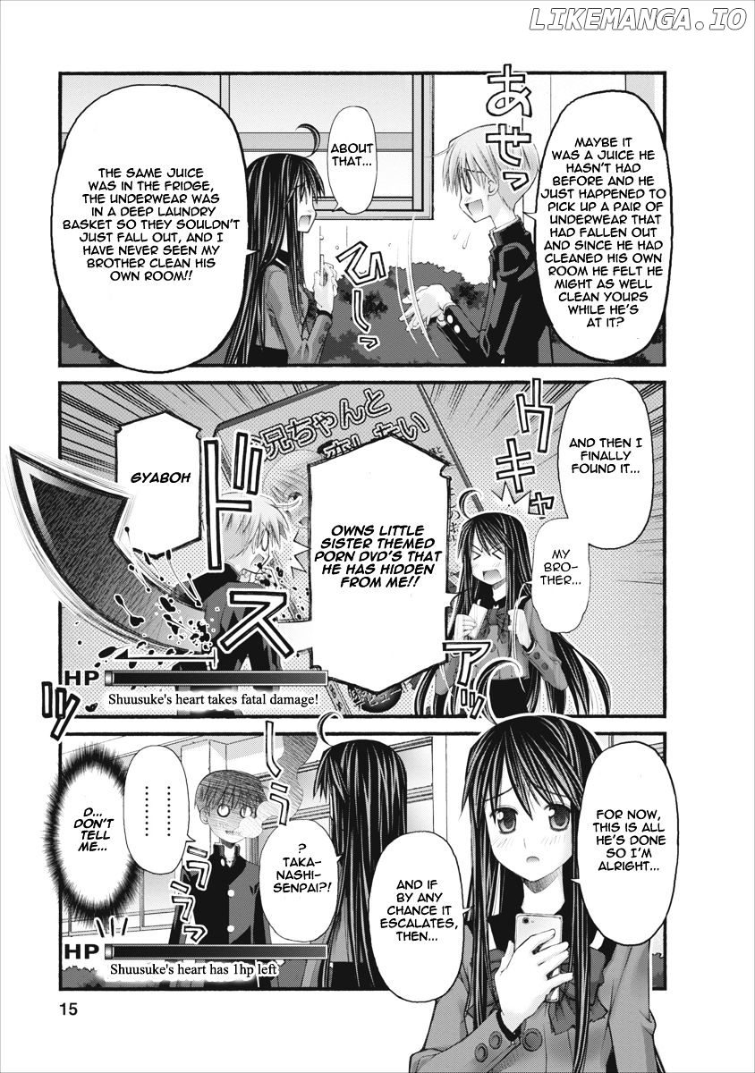 Oniichan No Koto Nanka Zenzen Suki Ja Nai N Da Kara Ne chapter 67 - page 15