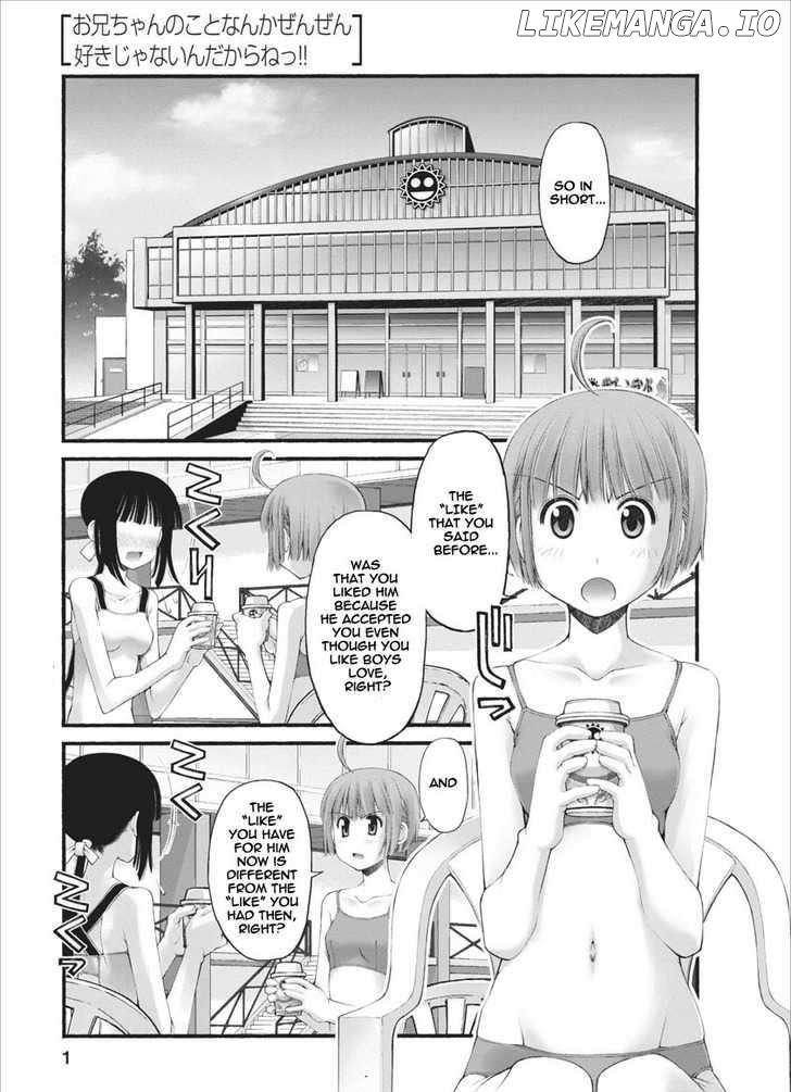 Oniichan No Koto Nanka Zenzen Suki Ja Nai N Da Kara Ne chapter 33 - page 2