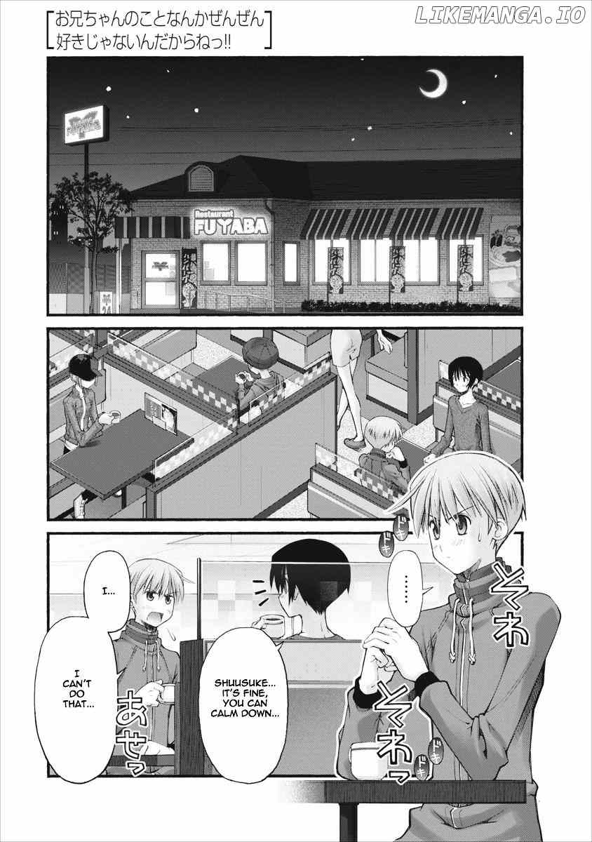 Oniichan No Koto Nanka Zenzen Suki Ja Nai N Da Kara Ne chapter 75 - page 1