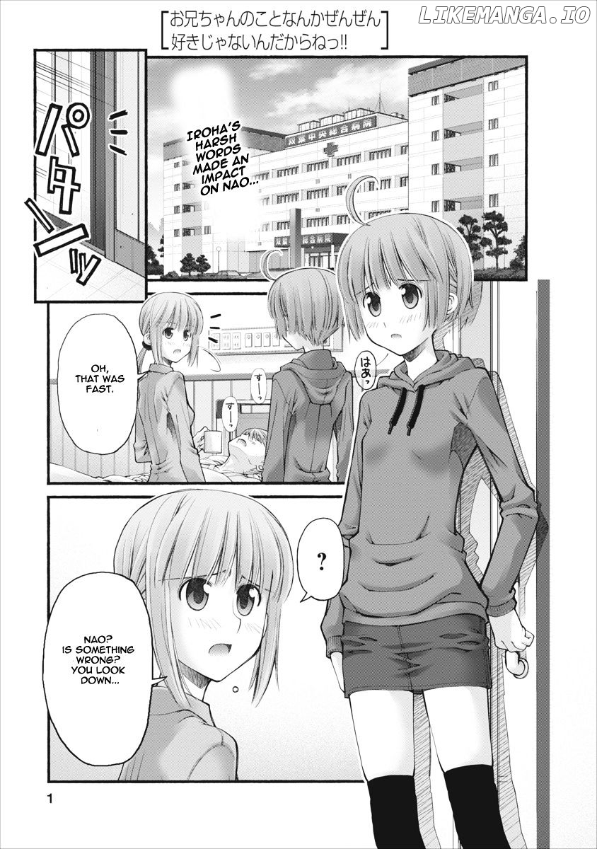 Oniichan No Koto Nanka Zenzen Suki Ja Nai N Da Kara Ne chapter 81 - page 1