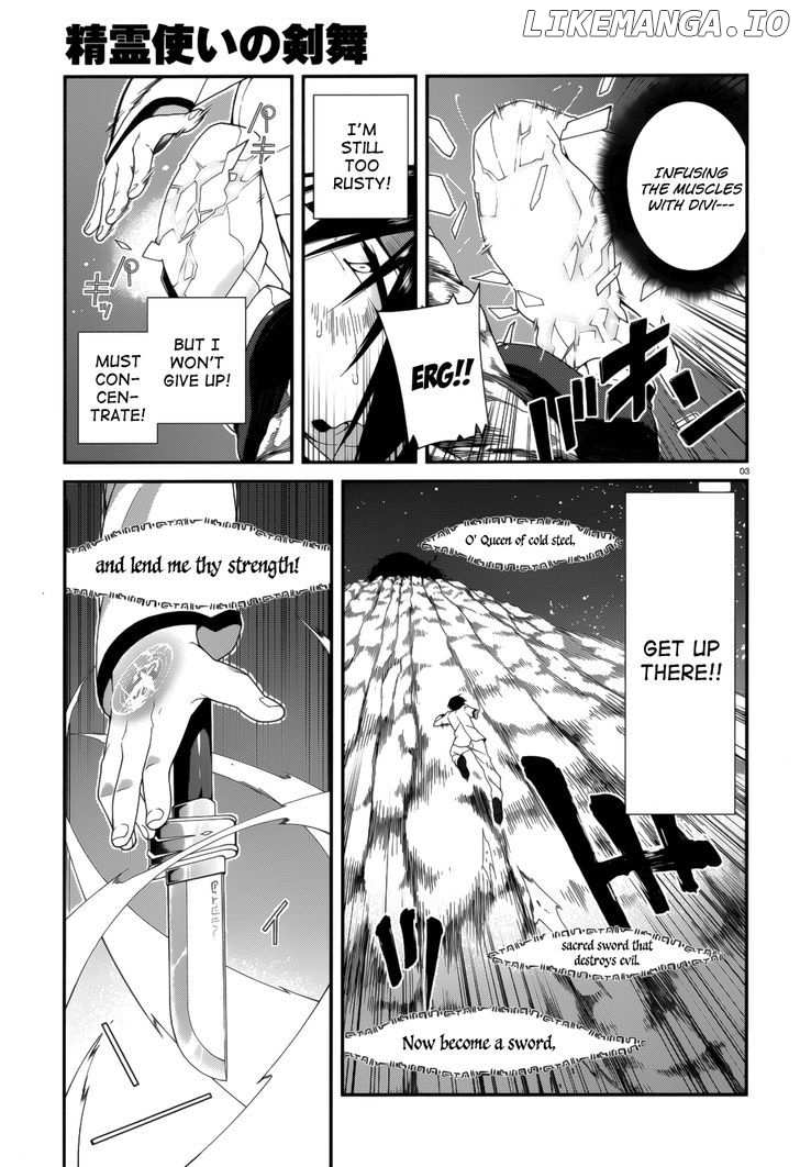 Seirei Tsukai no Kenbu (HYOUJU Issei) chapter 8.2 - page 4