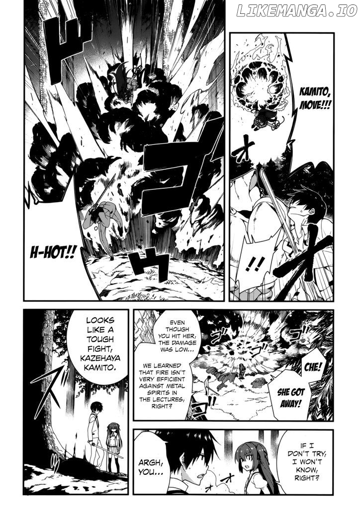 Seirei Tsukai no Kenbu (HYOUJU Issei) chapter 15 - page 8