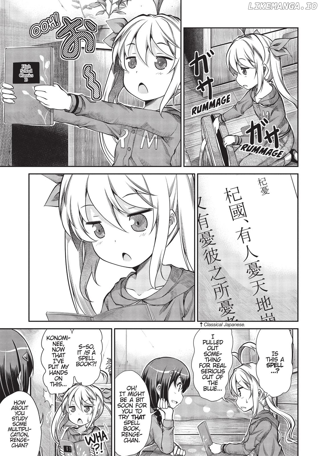 Non Non Biyori chapter 61 - page 11