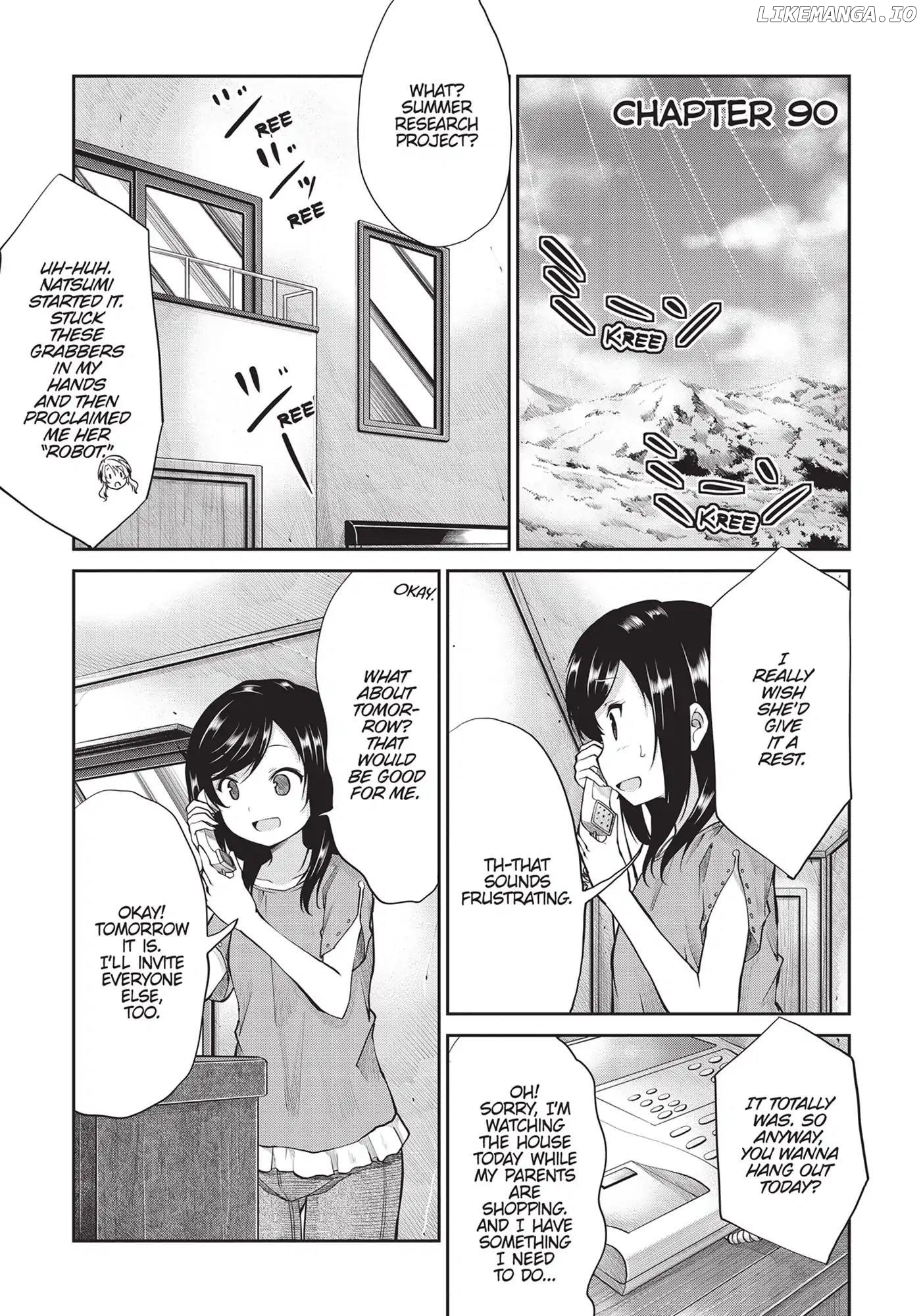 Non Non Biyori chapter 90 - page 1