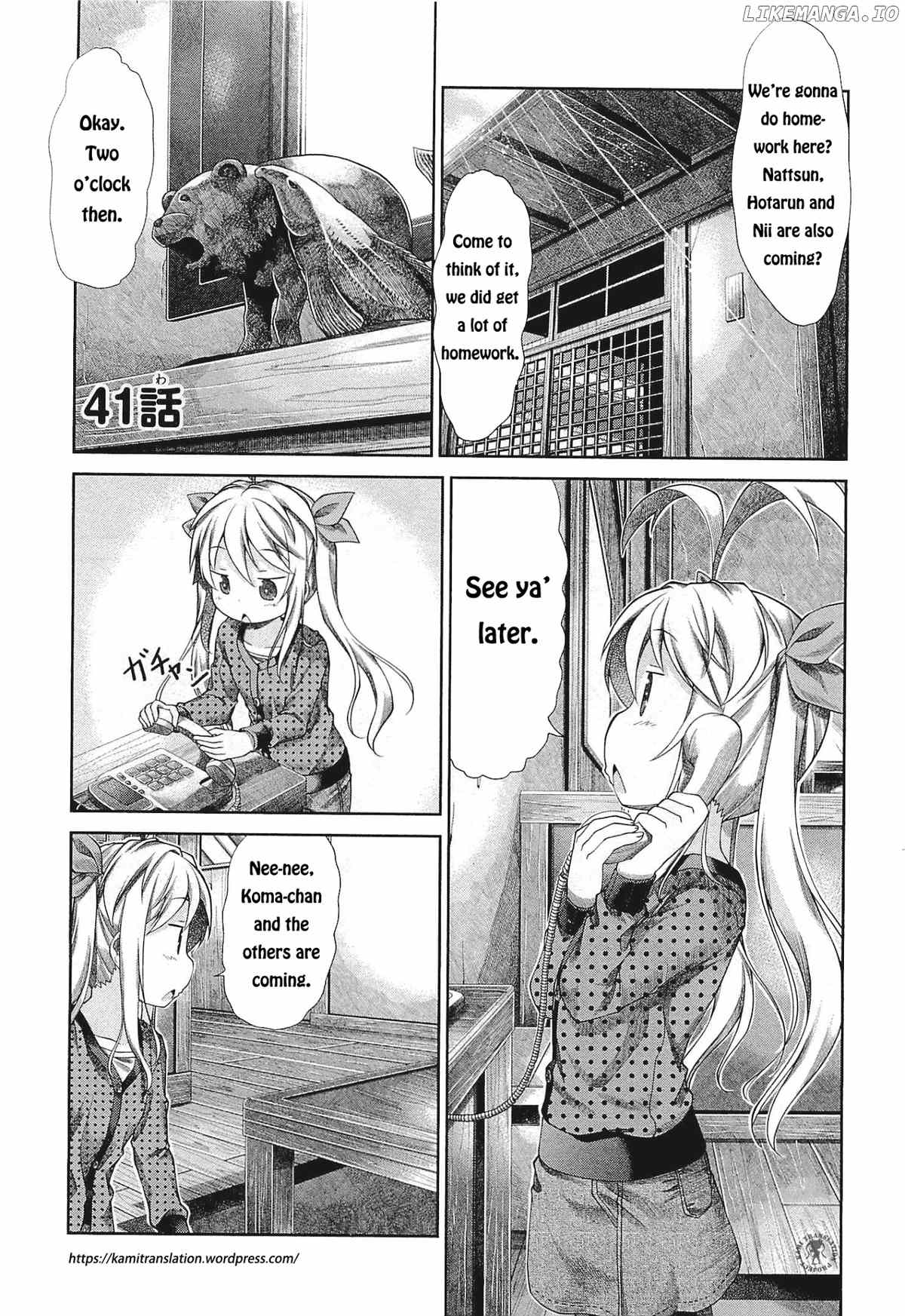 Non Non Biyori chapter 41 - page 2