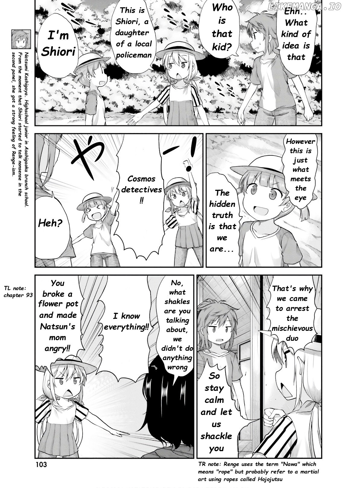 Non Non Biyori chapter 97 - page 8