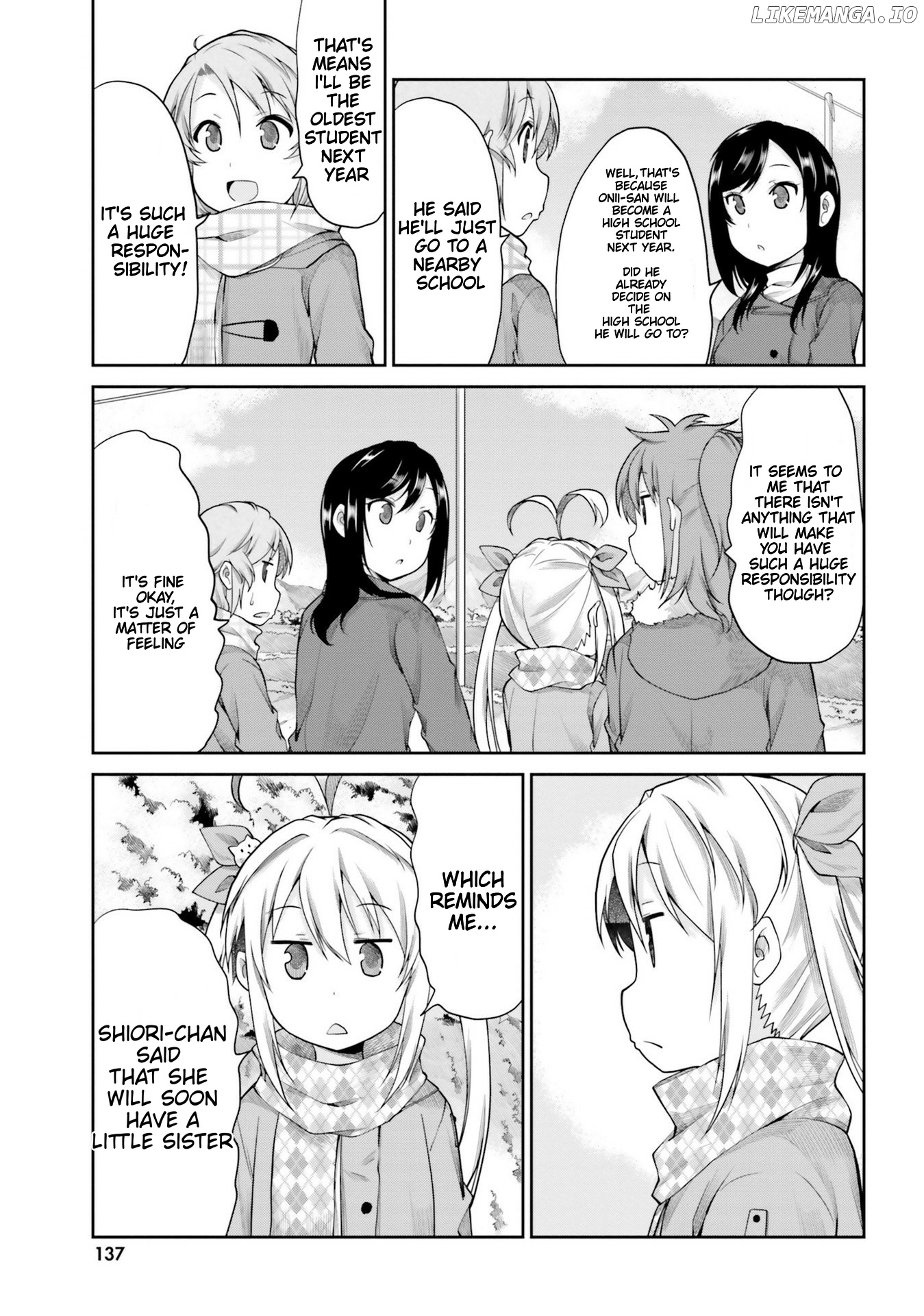 Non Non Biyori chapter 114 - page 11