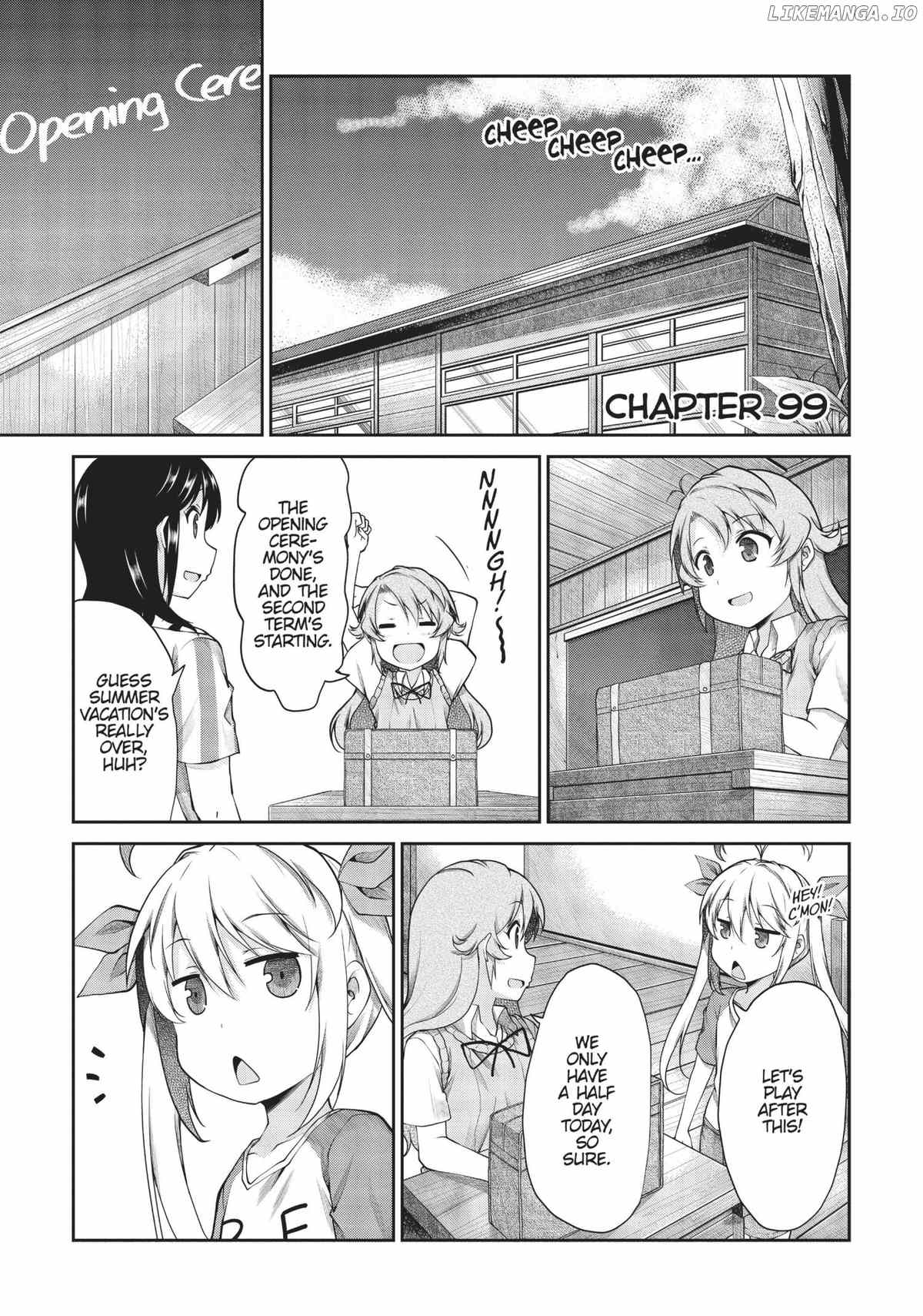 Non Non Biyori chapter 99 - page 5