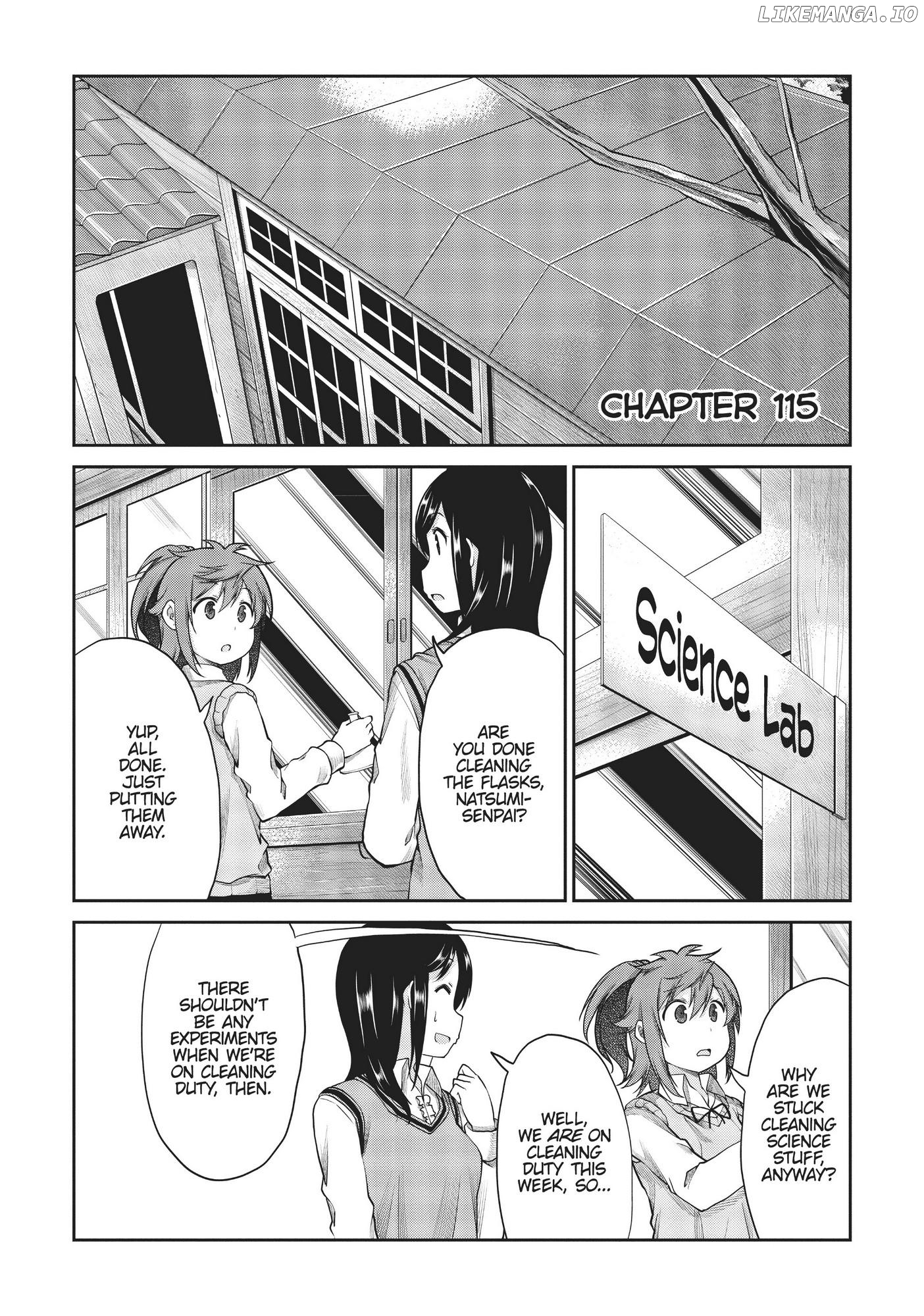 Non Non Biyori chapter 115 - page 12