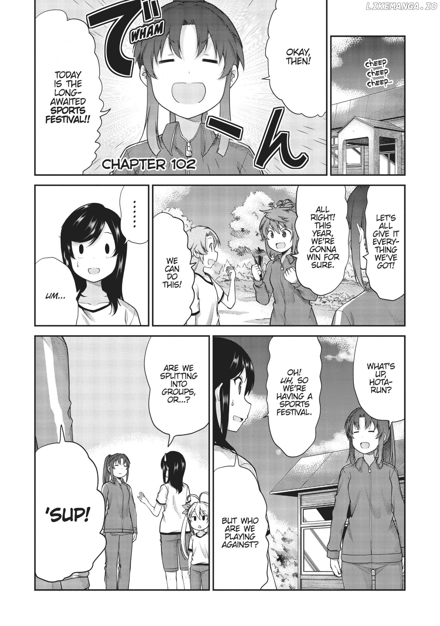 Non Non Biyori chapter 102 - page 1