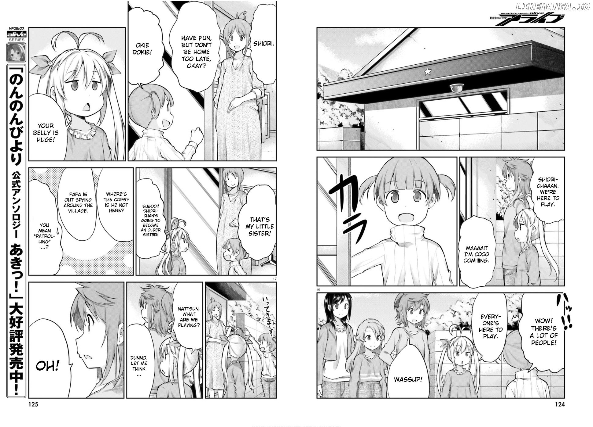 Non Non Biyori chapter 120 - page 9