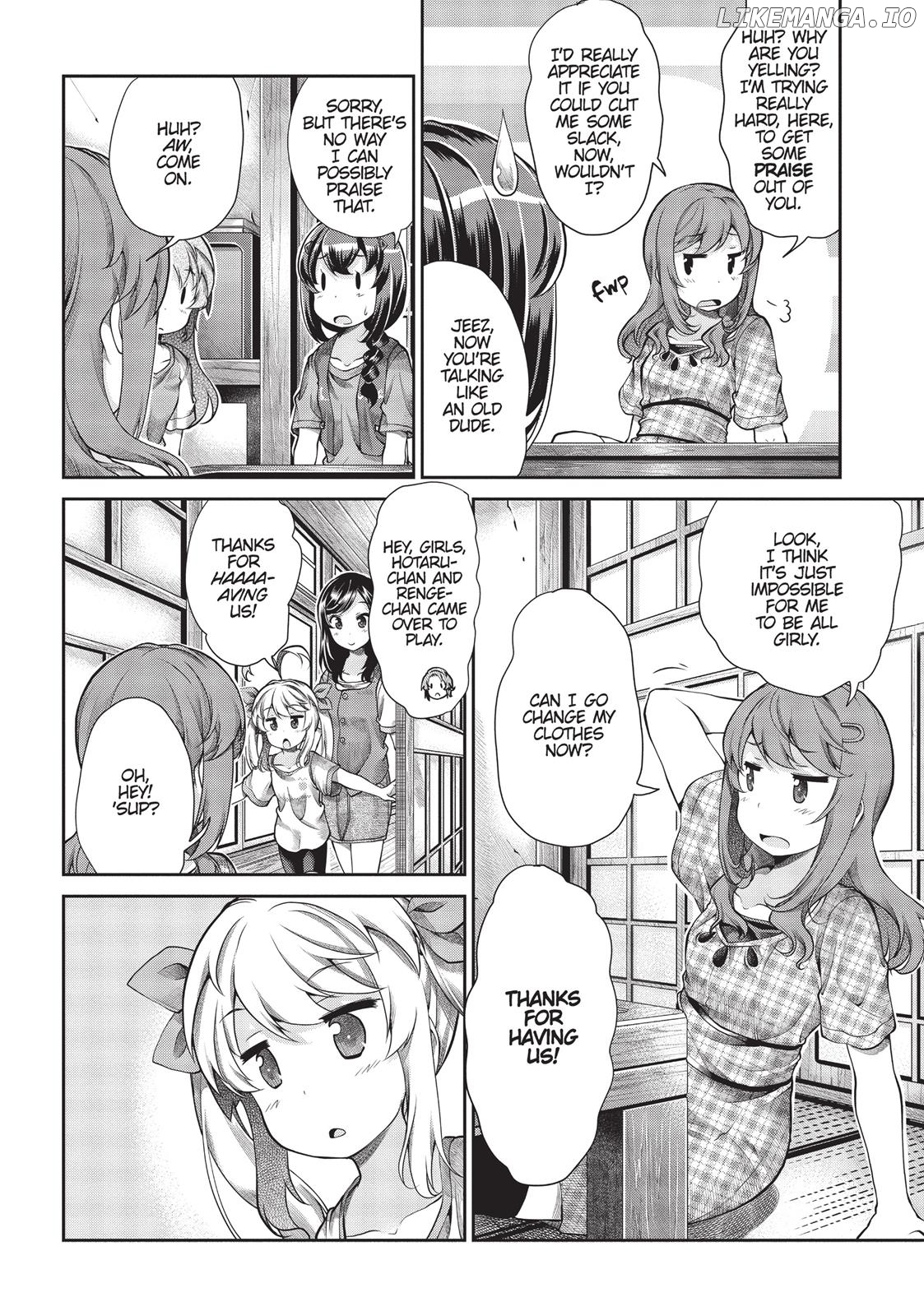 Non Non Biyori chapter 52 - page 12