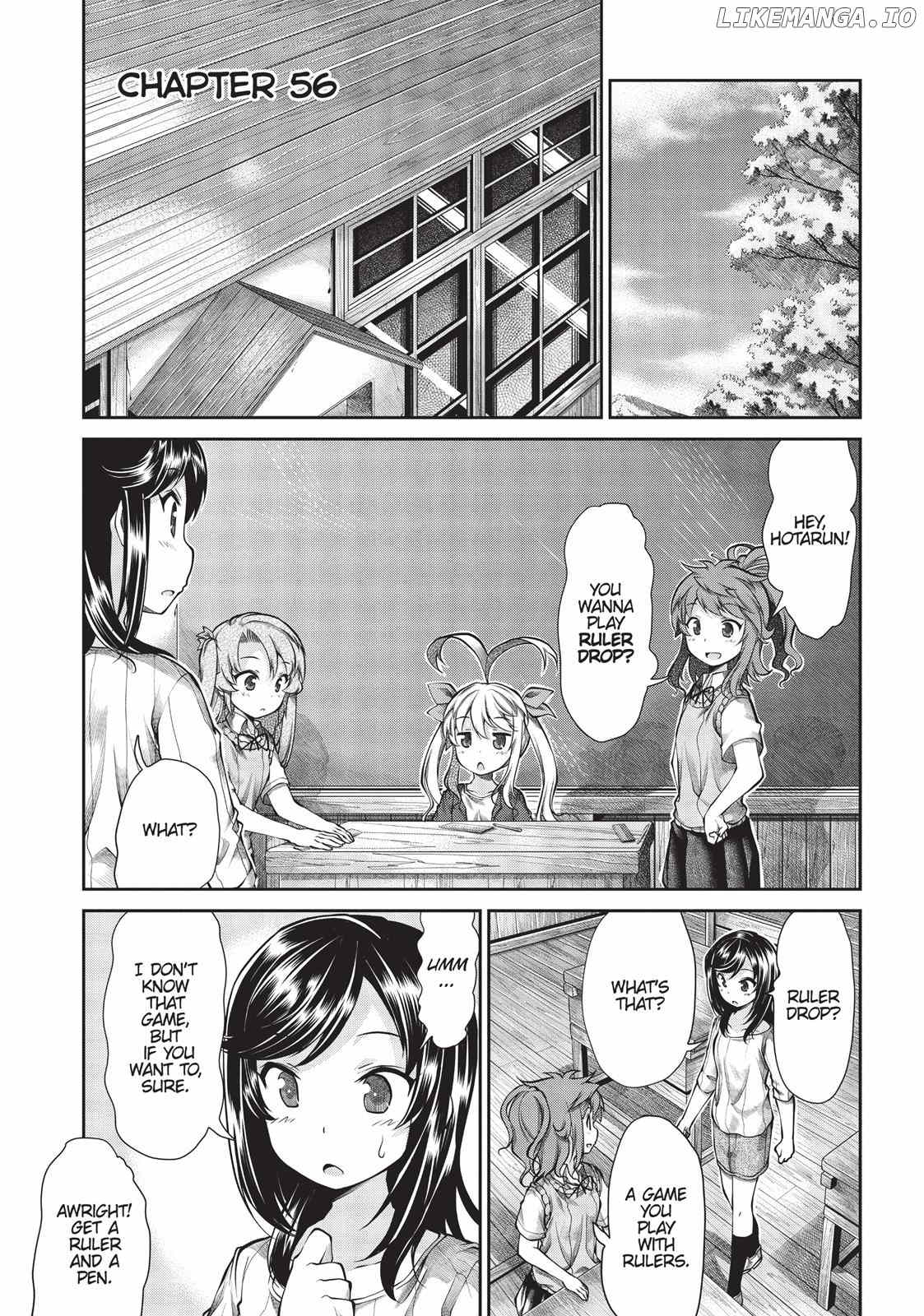 Non Non Biyori chapter 56 - page 9