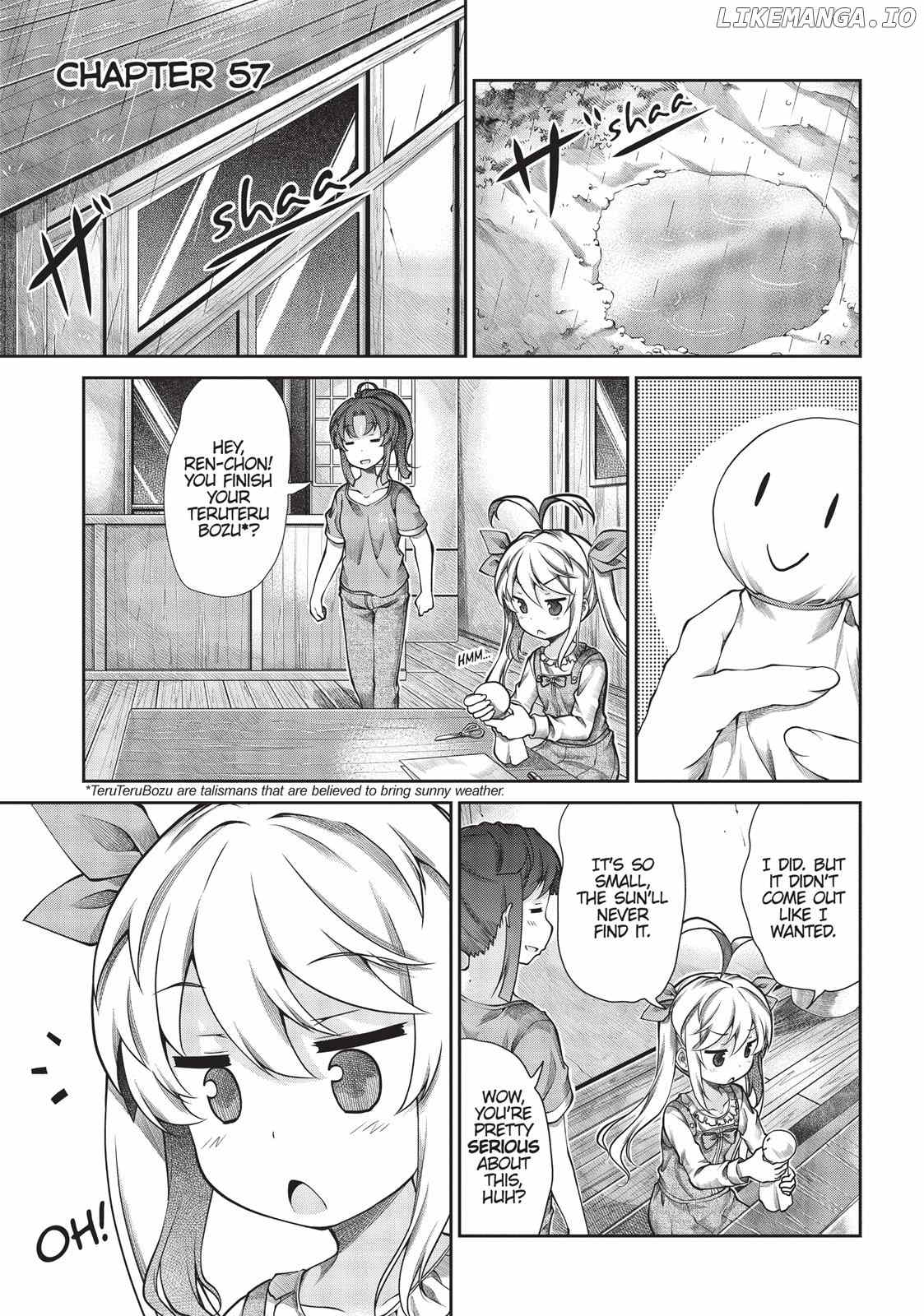 Non Non Biyori chapter 57 - page 1